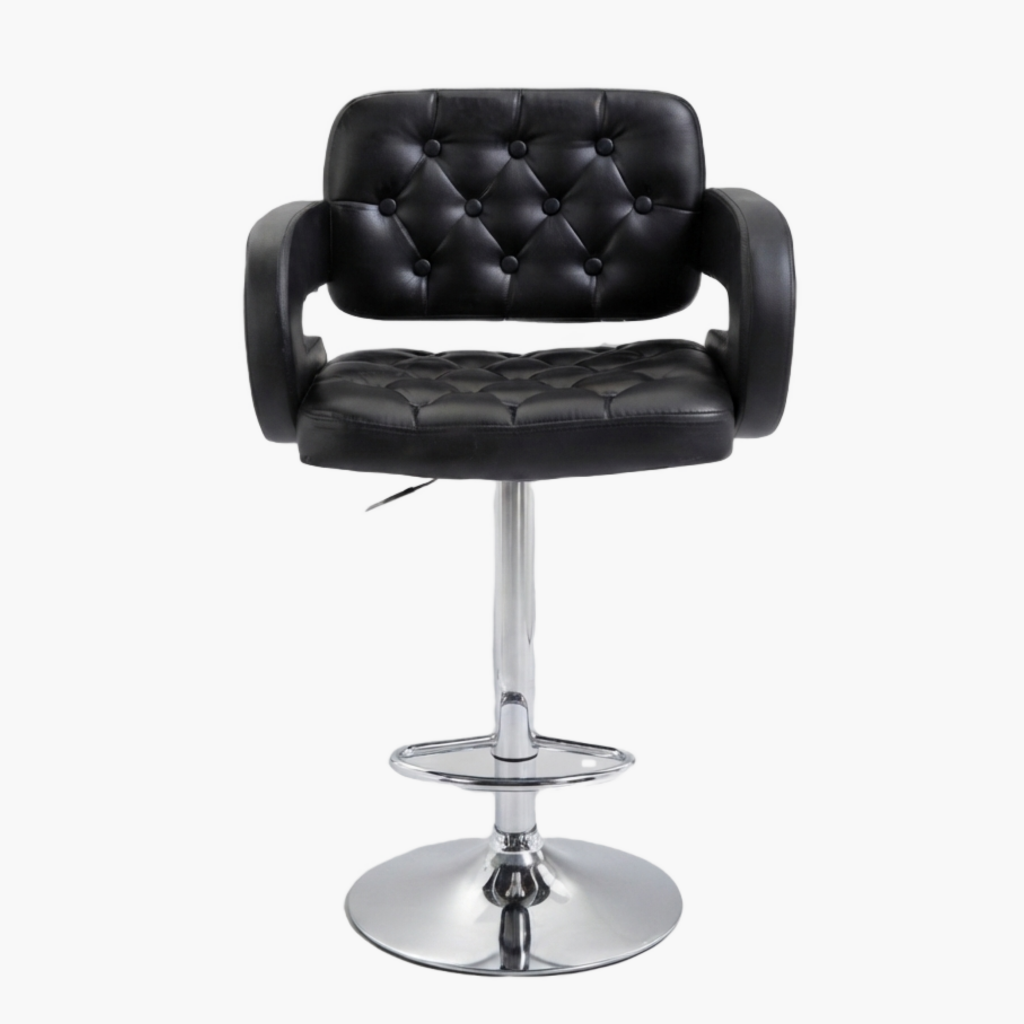 Furnitory Modern Tufted Bar Stool
