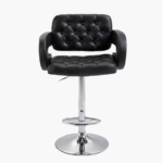 Furnitory Modern Tufted Bar Stool