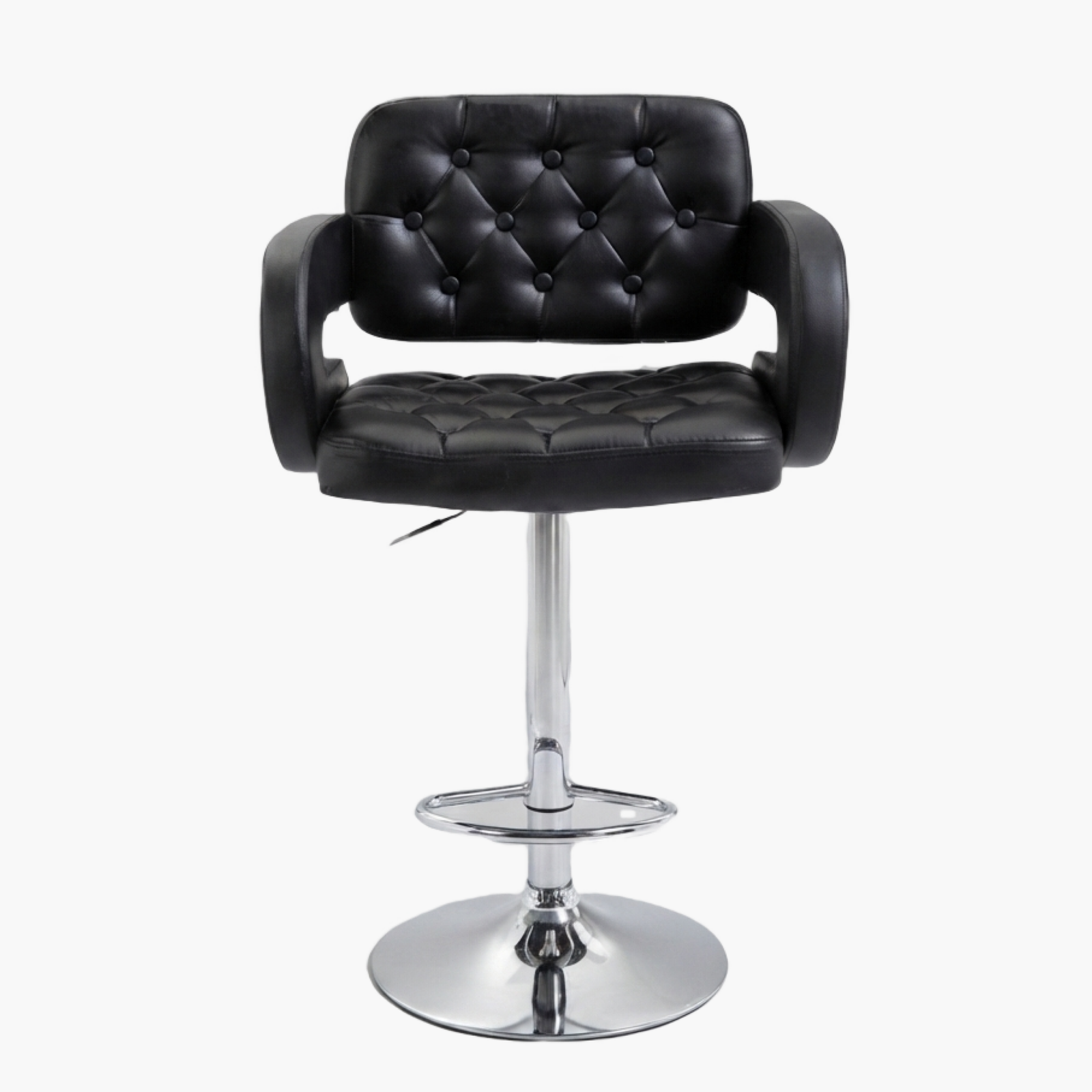 Furnitory Modern Tufted Bar Stool